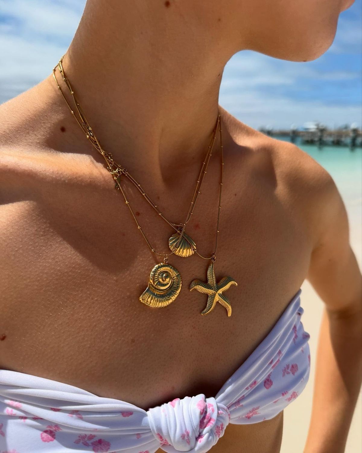 NECKLACES PLATED GOLD