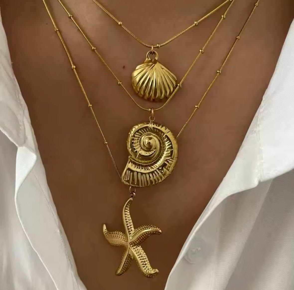 NECKLACES PLATED GOLD