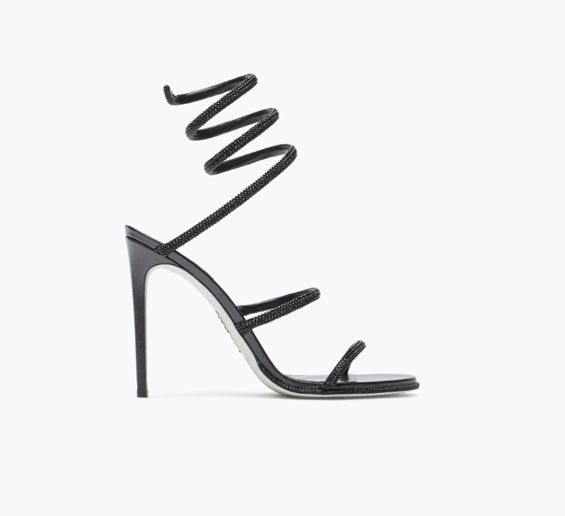 BLACK CLEO HEELS