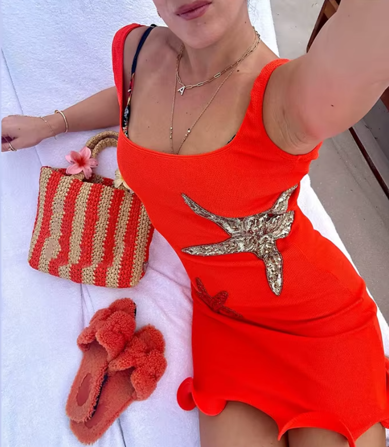 OCEAN MINI DRESS