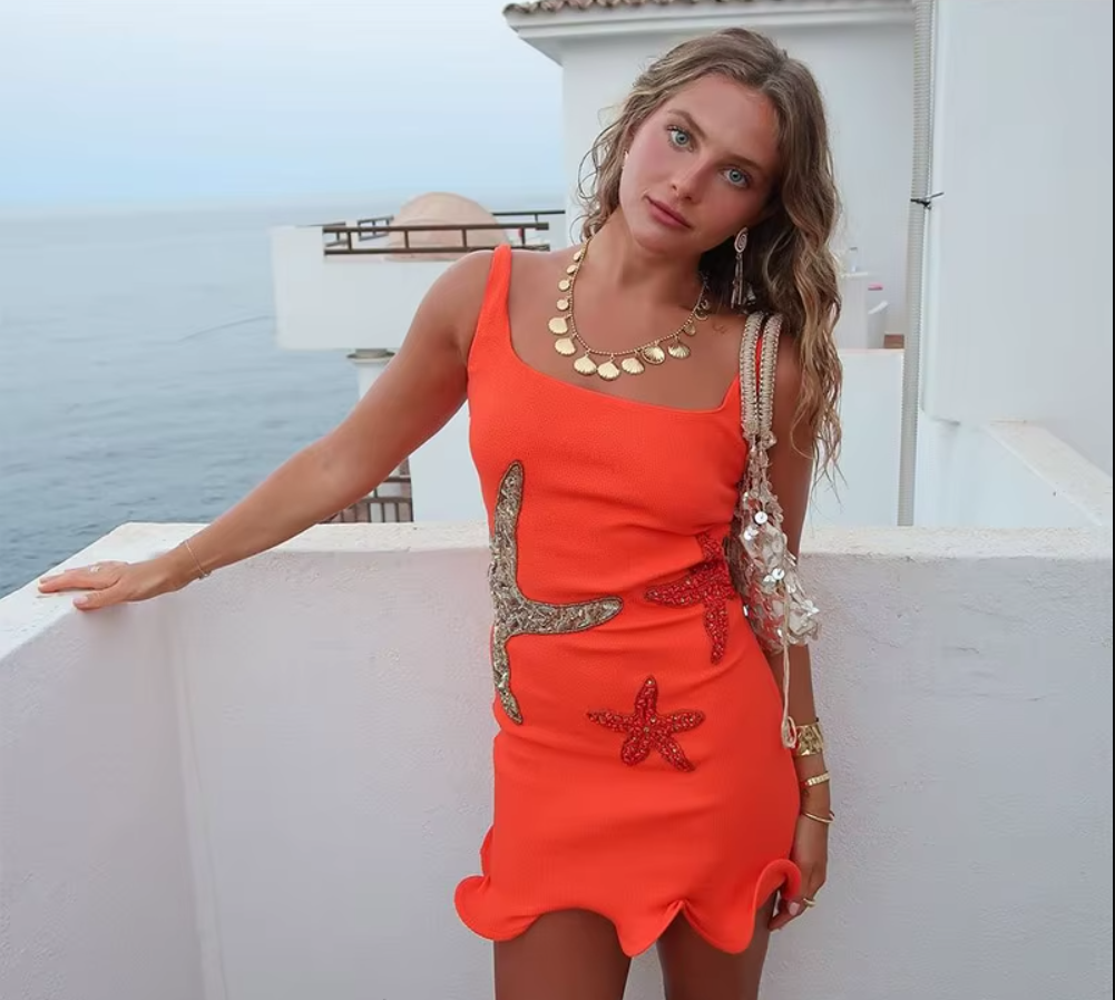 OCEAN MINI DRESS