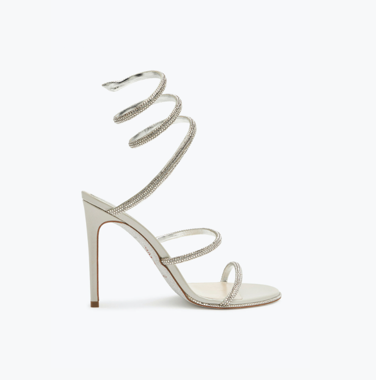 CLEO SILVER HEELS