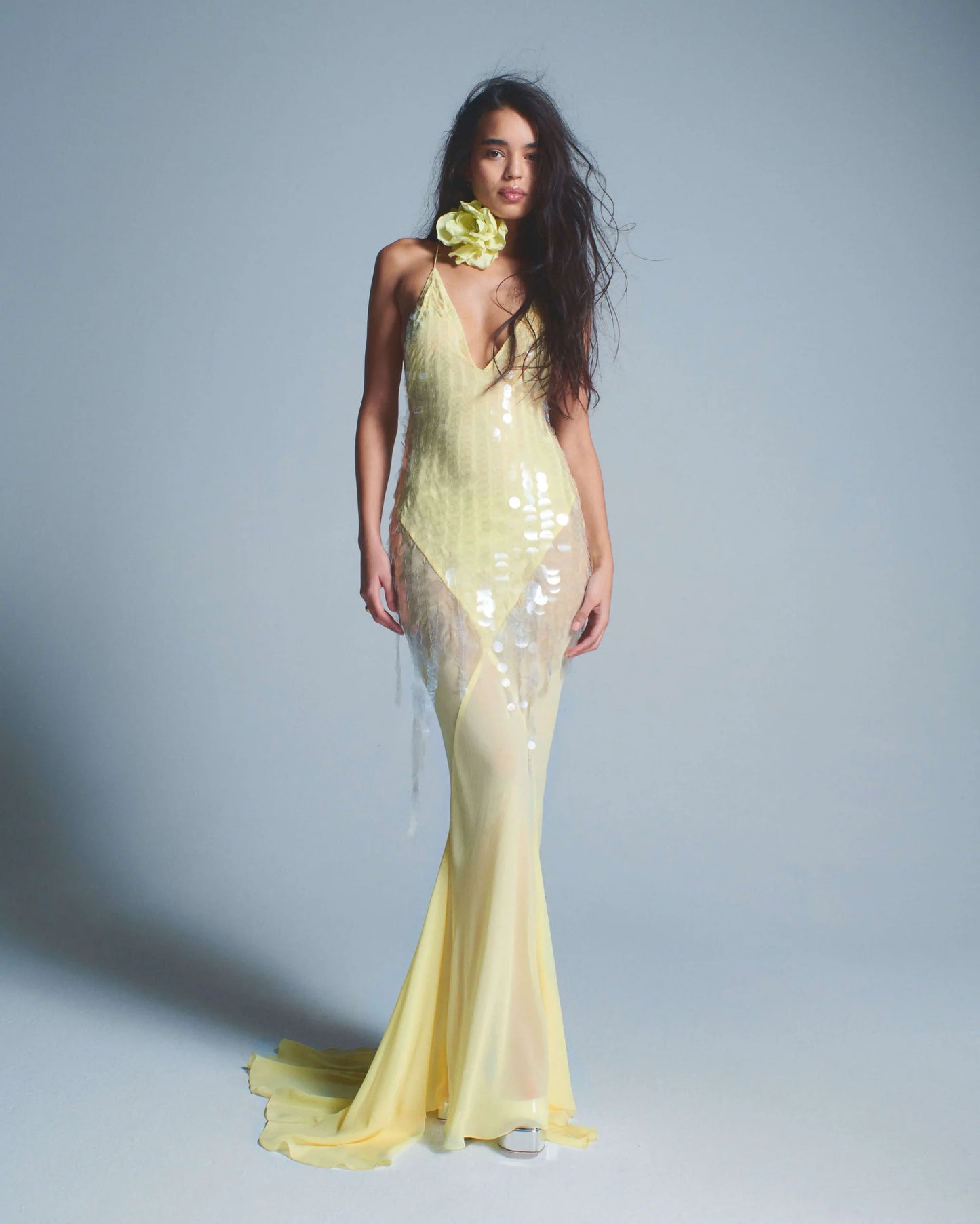 BUTTER YELLOW DRESS
