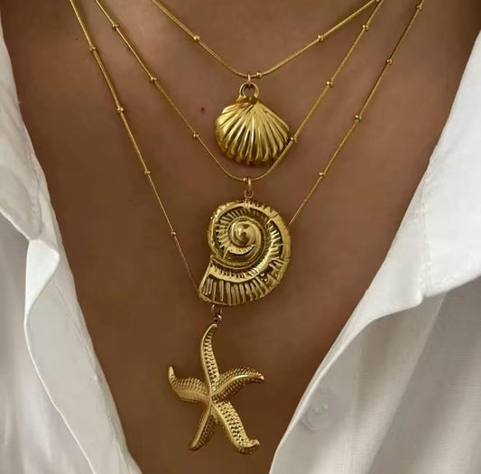 NECKLACES PLATED GOLD