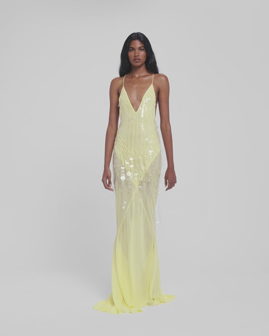 BUTTER YELLOW DRESS